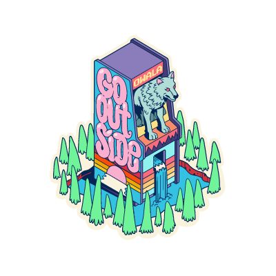 Stickers Water Bottle 3DVL8QK